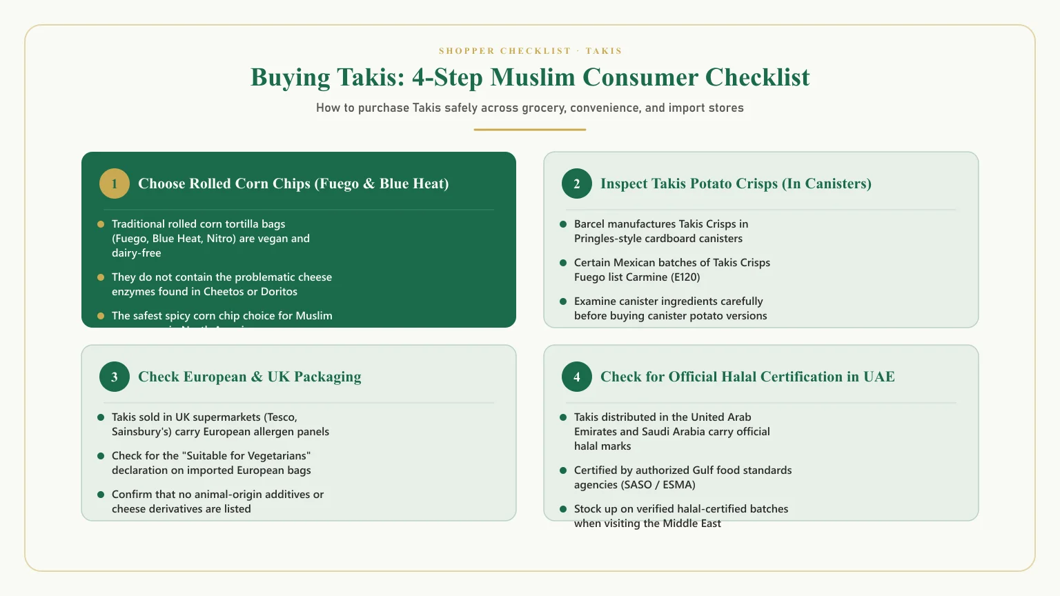 Are takis halal: Shopper checklist for are takis halal in uk and are takis vegetarian