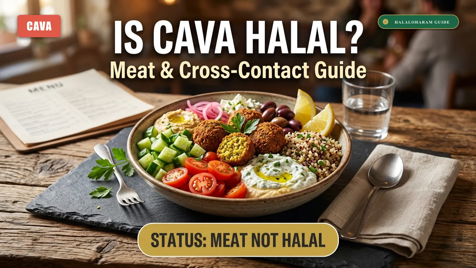 is cava halal: is cava chicken halal - Official halal verification guide for CAVA
