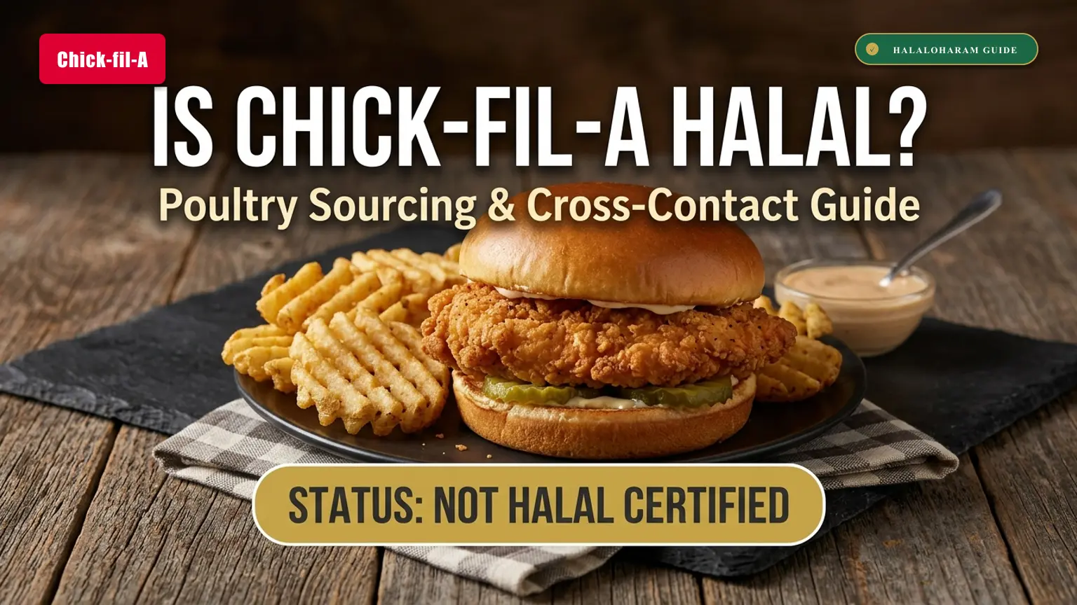 is chick-fil-a halal: is chick-fil-a chicken halal - Official halal verification guide for Chick-fil-A
