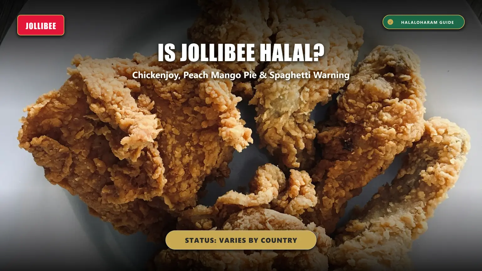 is jollibee halal: is jollibee chicken halal - Official halal verification guide for JOLLIBEE