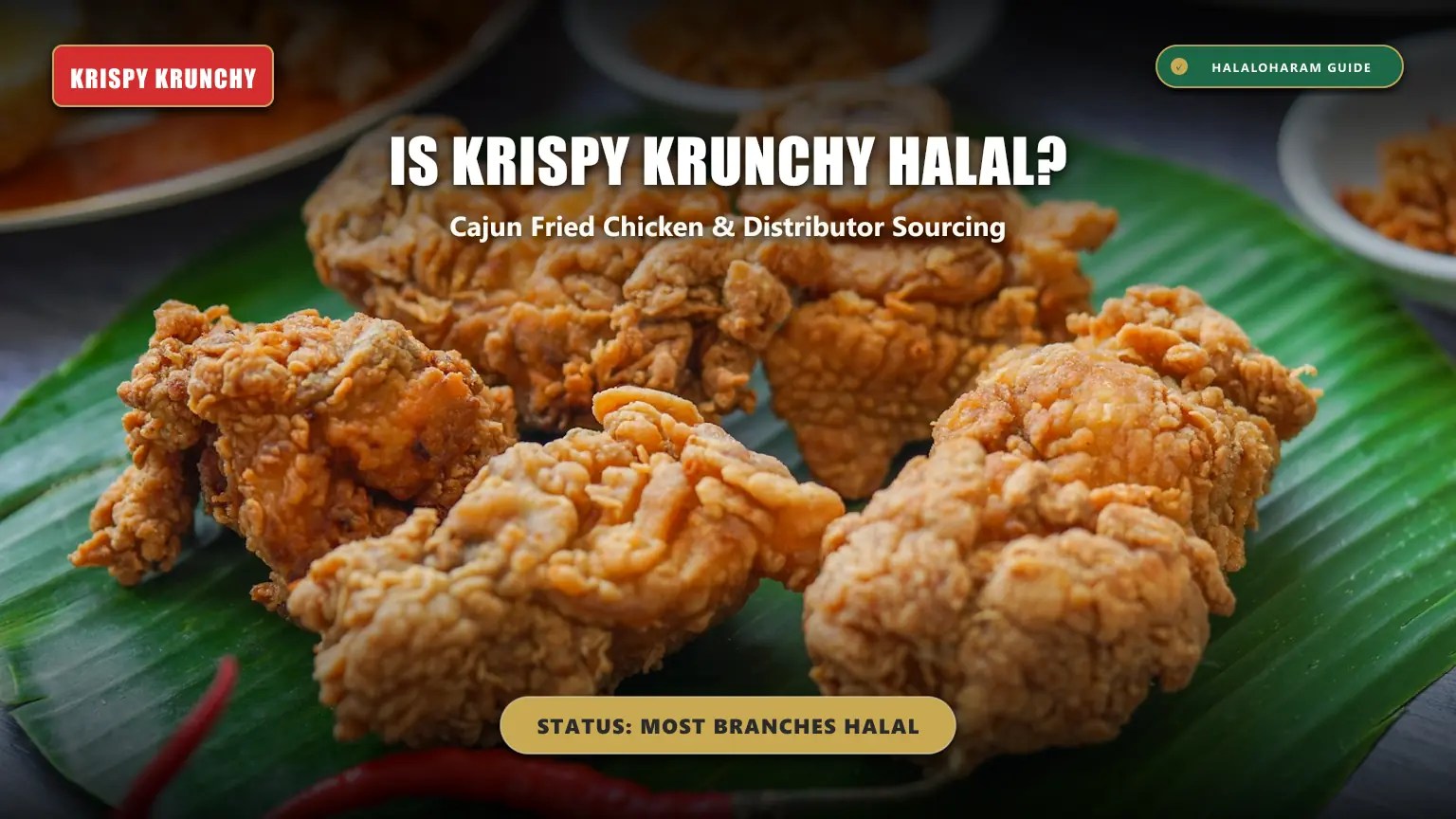 is krispy krunchy chicken halal: is krispy krunchy chicken halal in usa - Official halal verification guide for KRISPY KRUNCHY CHICKEN