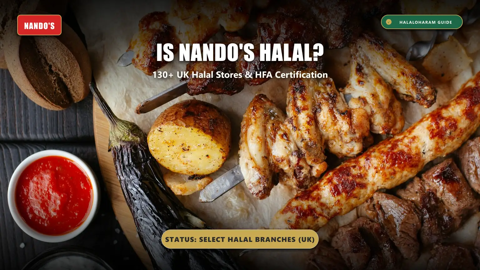 is nando's halal: is nandos chicken halal - Official halal verification guide for NANDO'S