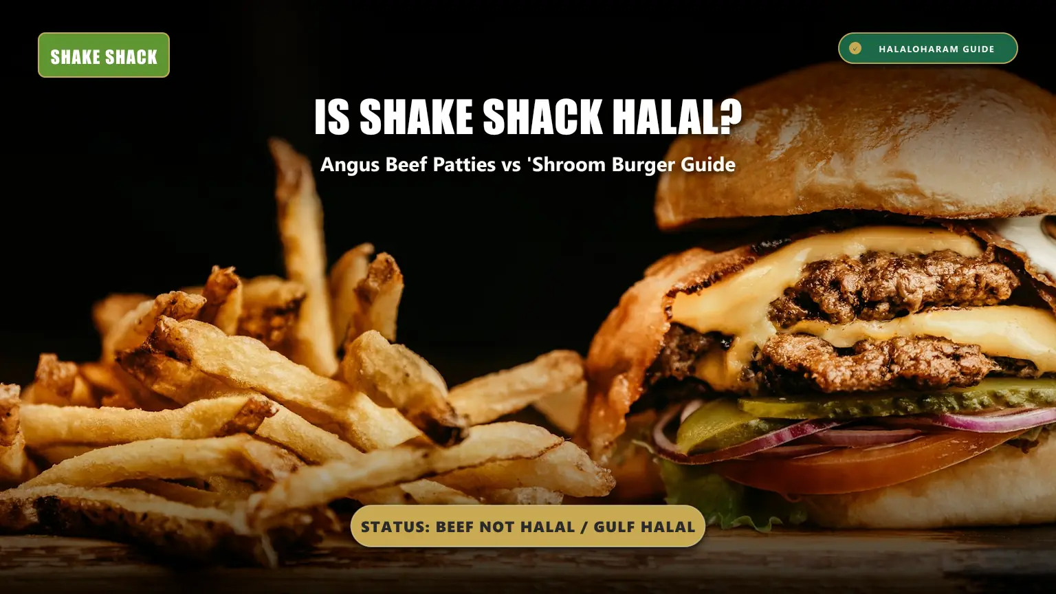 is shake shack halal: is shake shack beef halal - Official halal verification guide for SHAKE SHACK