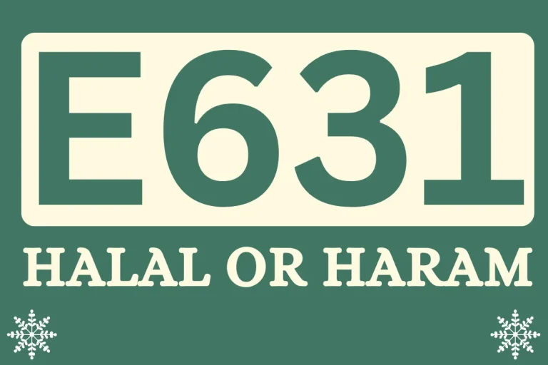 E631 Halal or Haram