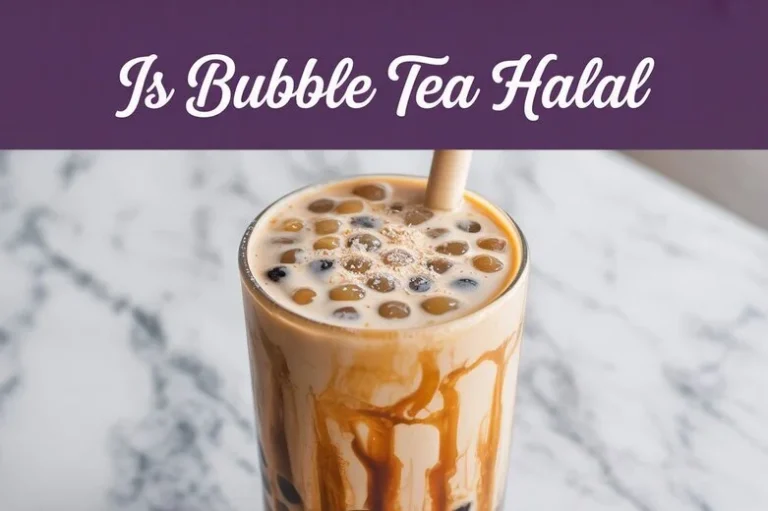 Is bubble Tea Halal